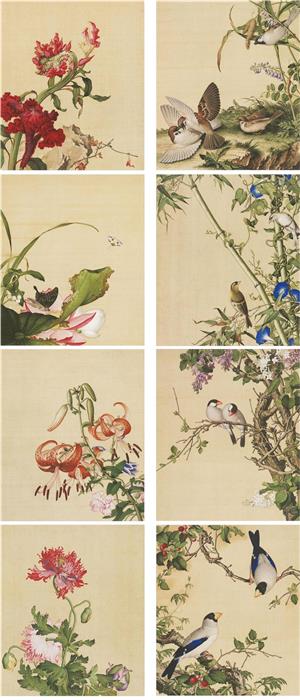 文革時代 字画 書画 絵巻 郎世寧 花鳥作品 北京文物指揮部作品封箱 国画：100幅名作不看也应该收藏-澳洲亿忆网